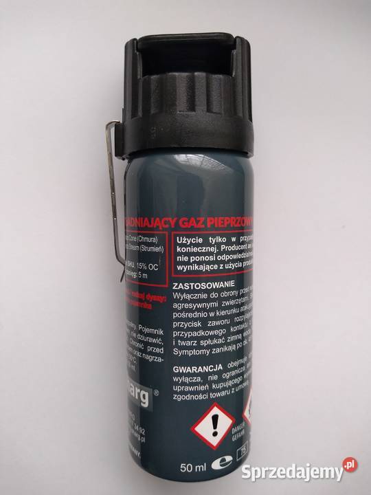 Gaz obronny RED PEPPER GEL 50 ml dysza Chmura podlaskie