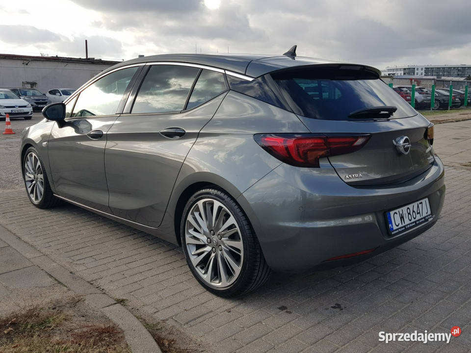 Opel Astra 14 Turbo Benzyna Klimatronik Navi wielofunkcyjna kierownica Włocławek
