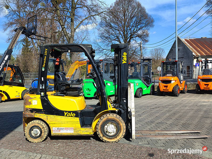 Wózek widłowy Yale GLP25VX 2170 25 t duplex 329