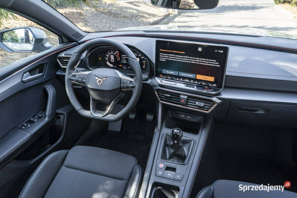 Cupra Leon Sportstourer 15 TSI 150 Dostępny ręki wielofunkcyjna kierownica Leon Sportstourer Łódź