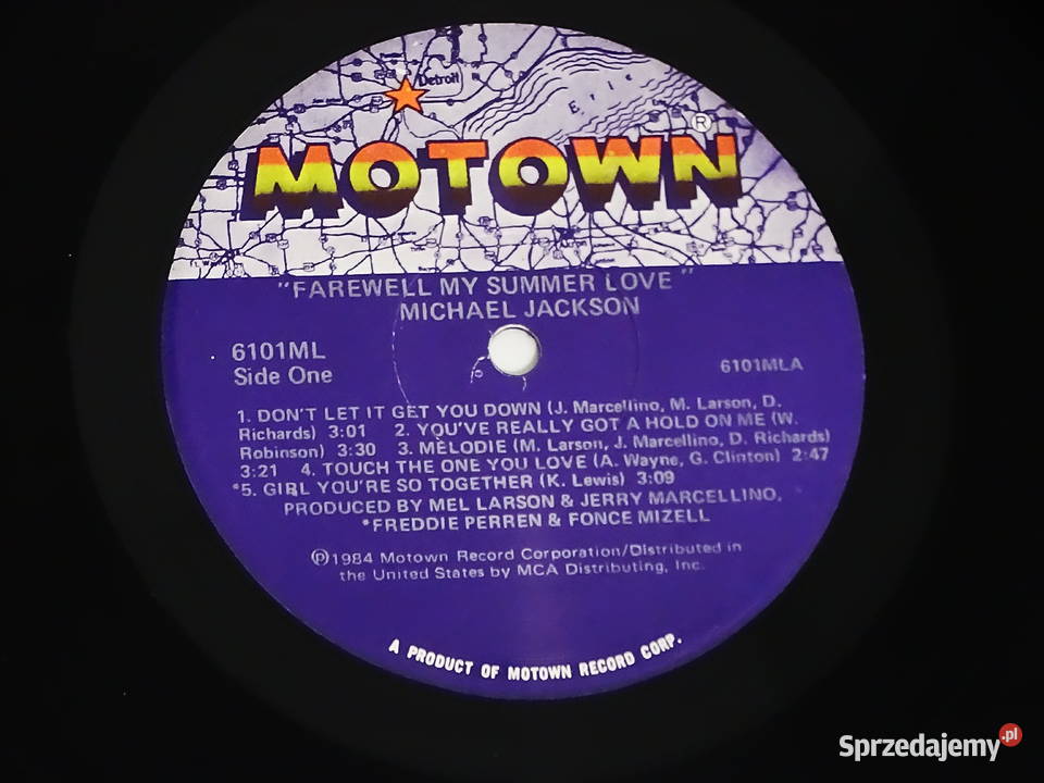 Michael Jackson Farewell My Summer Love LP 1984 lubelskie