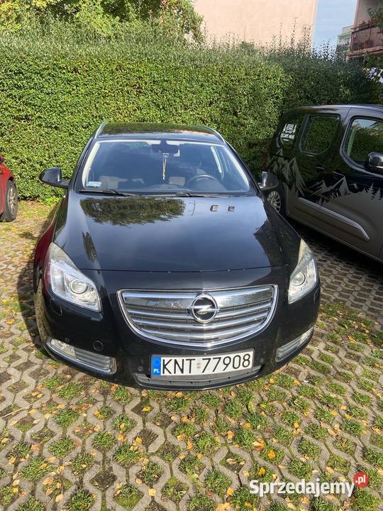 Opel Insignia A 2009 20 CDTI 118kw 160 czarny Katowice