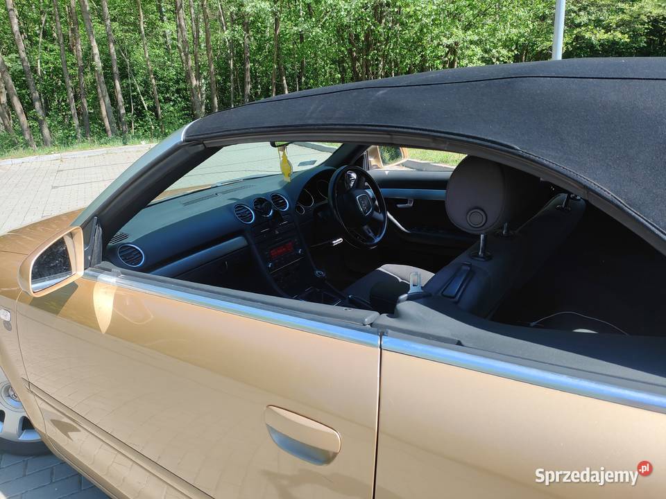 Audi A4 b7 cabrio Anglik zarejestrowany A4 Łuków