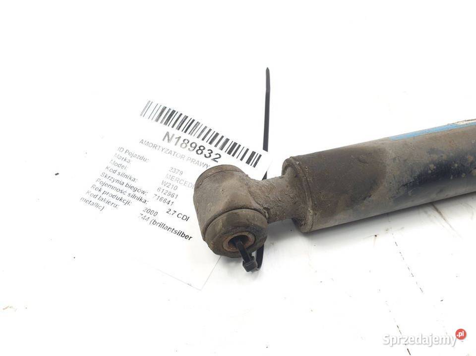 AMORTYZATOR PRAWY PRZÓD MERCEDES W210 124390