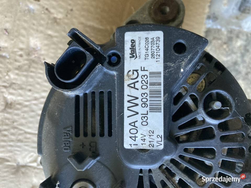 Alternator Vw audi skoda 03L903023F igła osobowe Wolsztyn