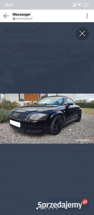 Okazja Sprzedam audi 18 Turbo 200koni Lublin