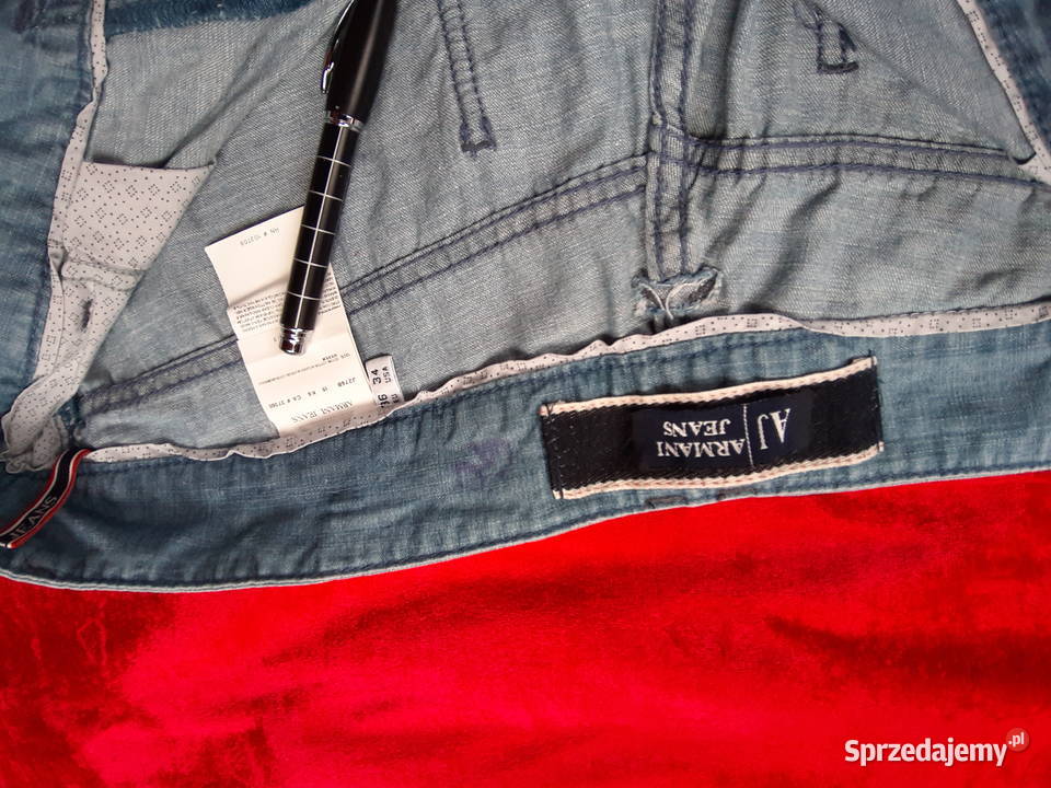 Armani Giorgio Aj jeansy spodnie 3436 piękne Armani Odzież codzienna sprzedam