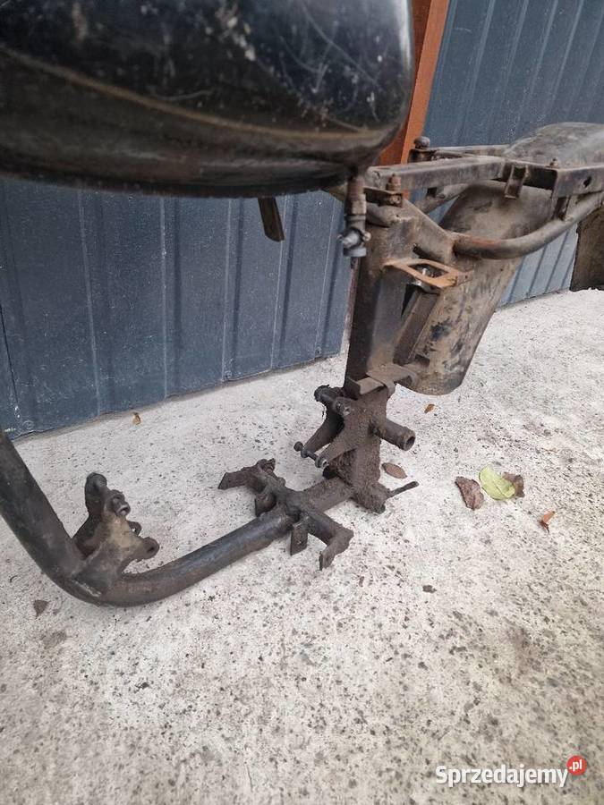 Rama Czesci wsk 125 garbuska 1973r lubelskie Wola Uhruska