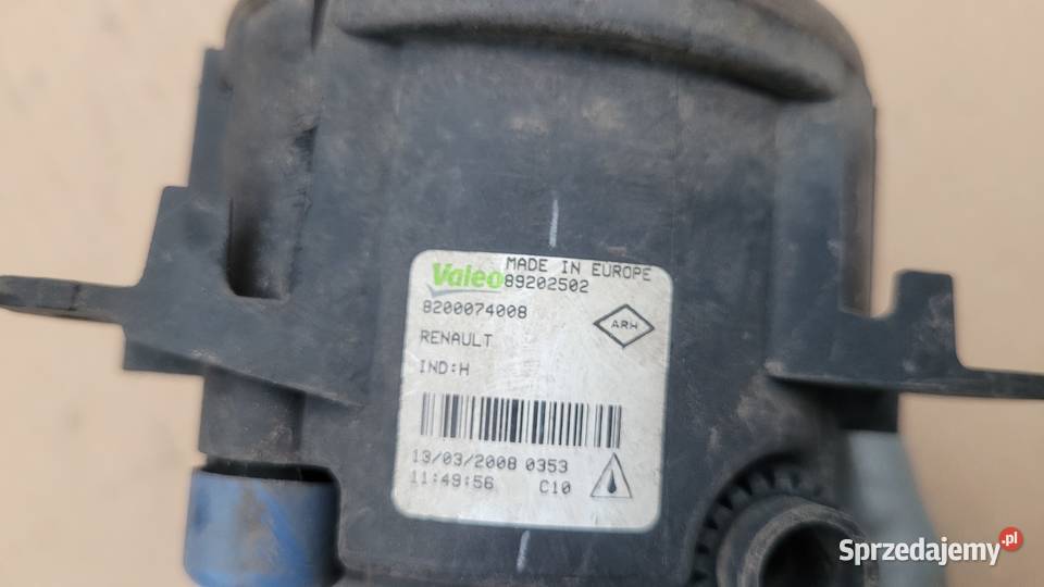 HALOGEN PRAWY LEWY PRZÓD RENAULT MEGANE III Ruda Śląska
