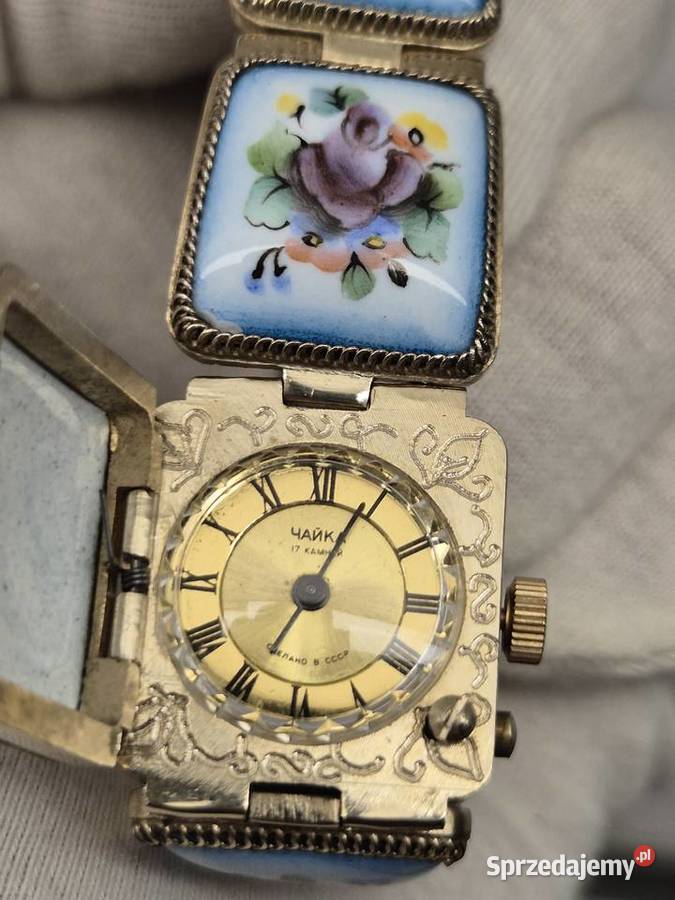 Zegarekbransoletka Czajka Chaika porcelanka sprzedam