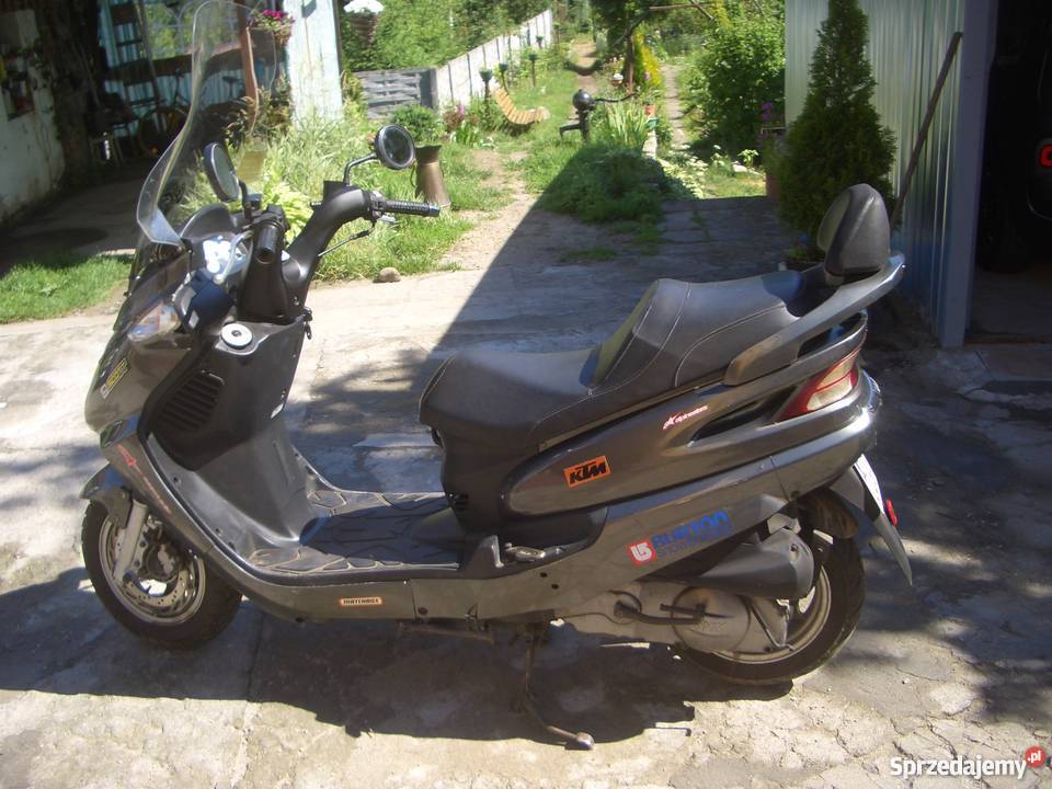 SYM JOYRIDE 125 elektryczny starter Skoki