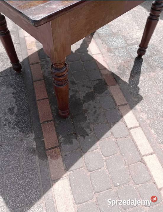 Zabytkowy dębowy stół drewniany mazowieckie Mińsk Mazowiecki sprzedam