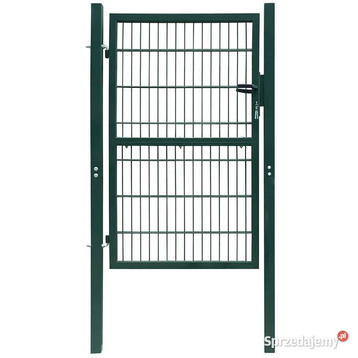 vidaXL Brama ogrodzeniowa 2D pojedyncza zielona Warszawa