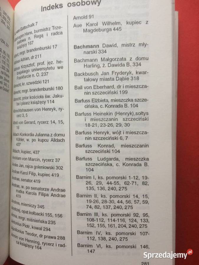 616 Regesty Dokumentów Szczecina Z Lat 1243 Szczecin