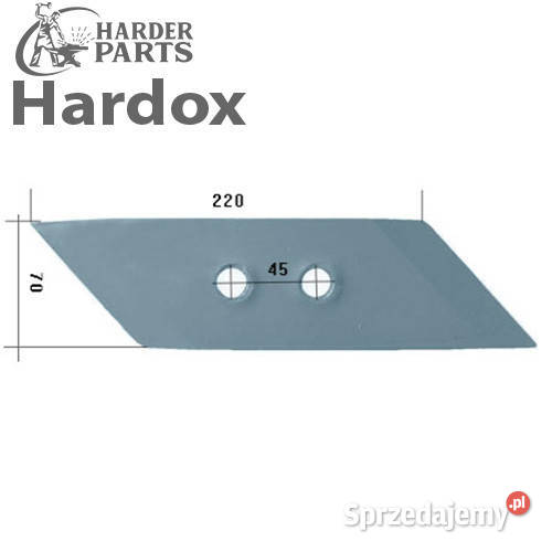 Dłuto szerokie 100ha HARDOX 9691990L części do