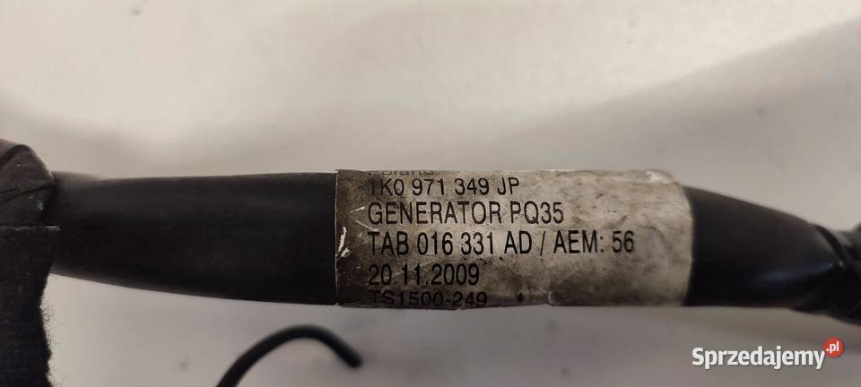 SKODA OCTAVIA II SCOUT WIĄZKA ALTERNATORA 20TDI osobowe