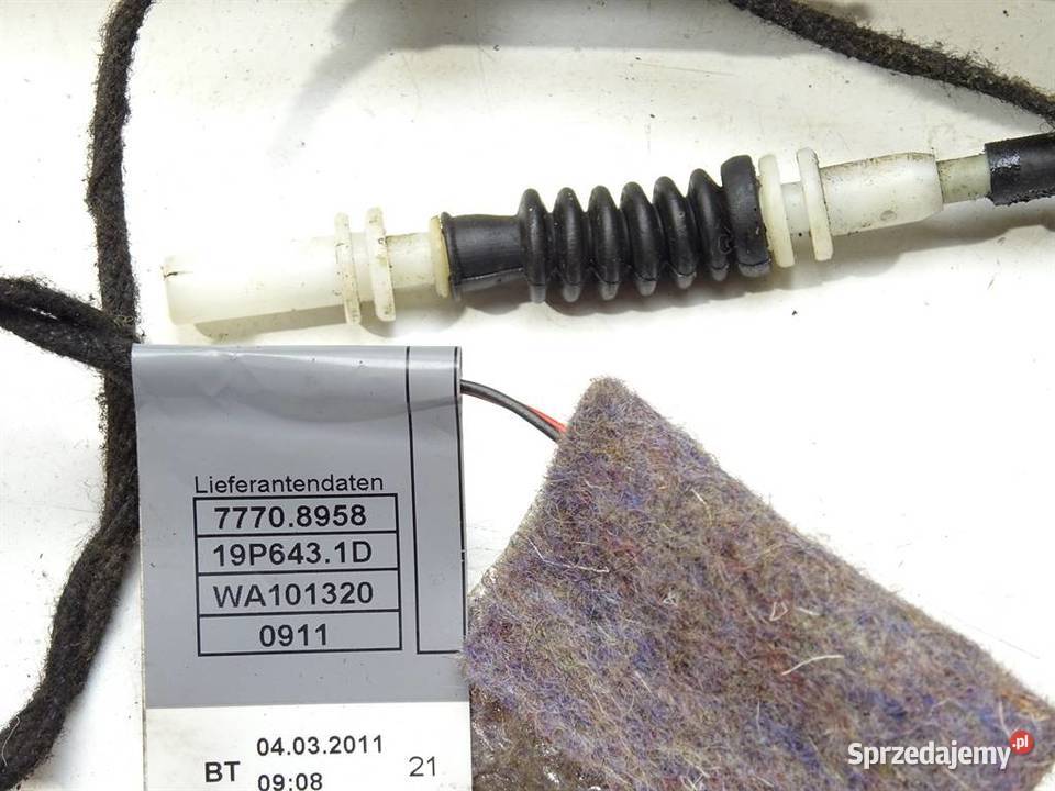 KLAMKA TYŁ PRAWA ZEWNĘTRZNA BMW E70 SUV 0613 osobowe sprzedam