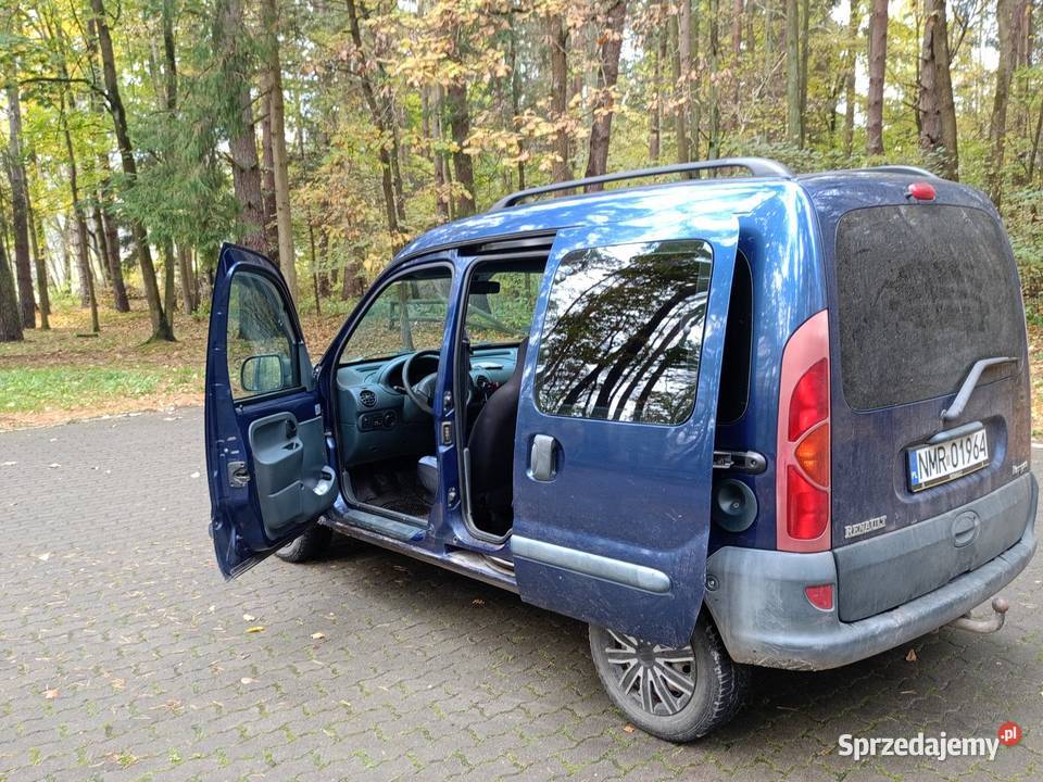 Renault Kangoo 2001r 19 Diesel Van / Minibus Kangoo Lidzbark Warmiński