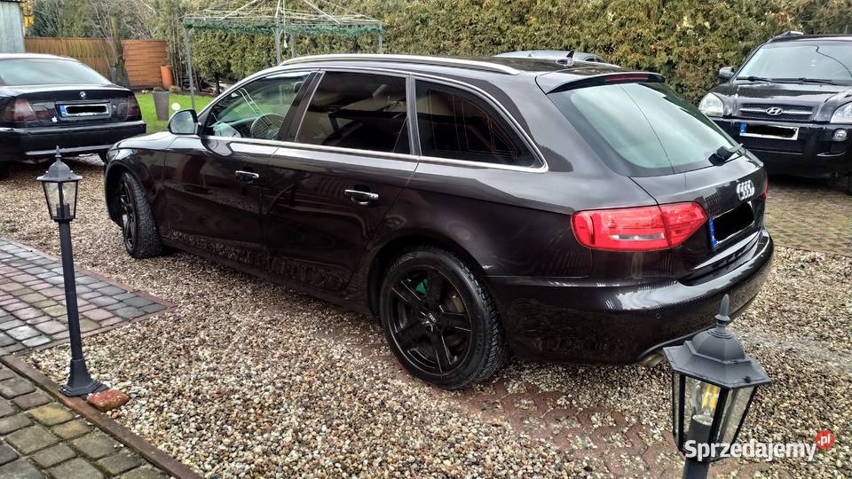 Audi A4 b8 20 TDI 2009r Alu Czarny Połysk