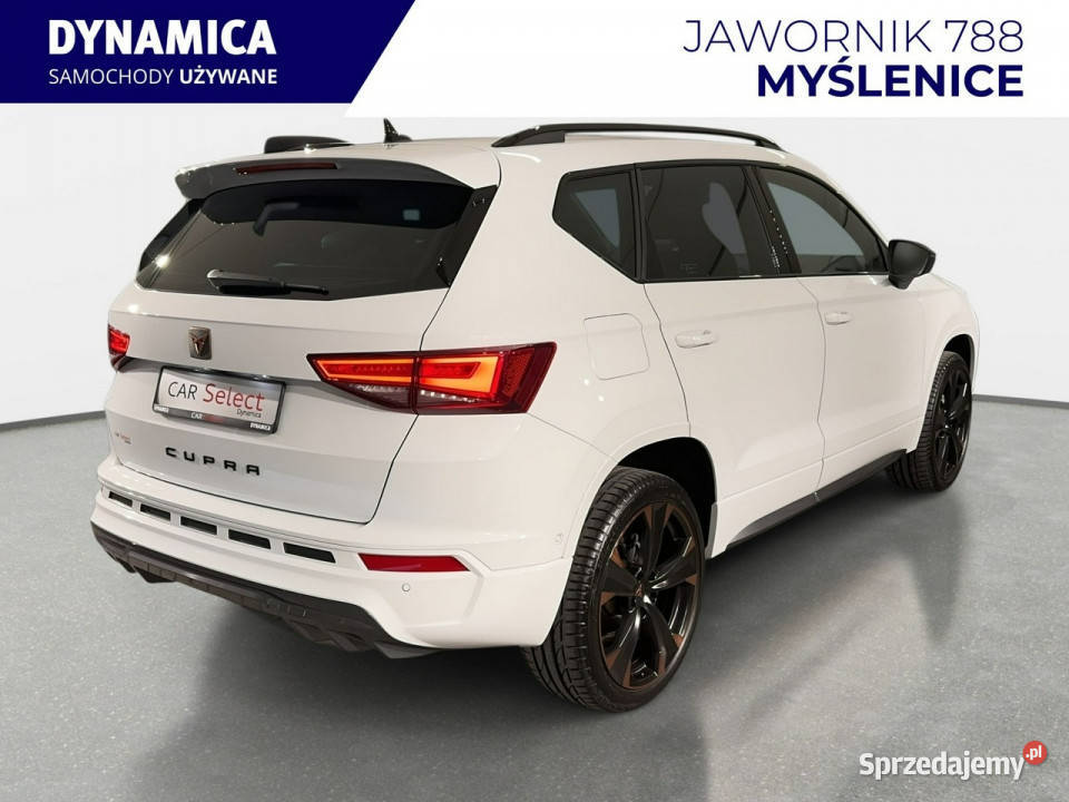 Cupra Ateca VAT 23 15TSI 150 DSG 2024 r salon komputer pokładowy Motoryzacja małopolskie Myślenice