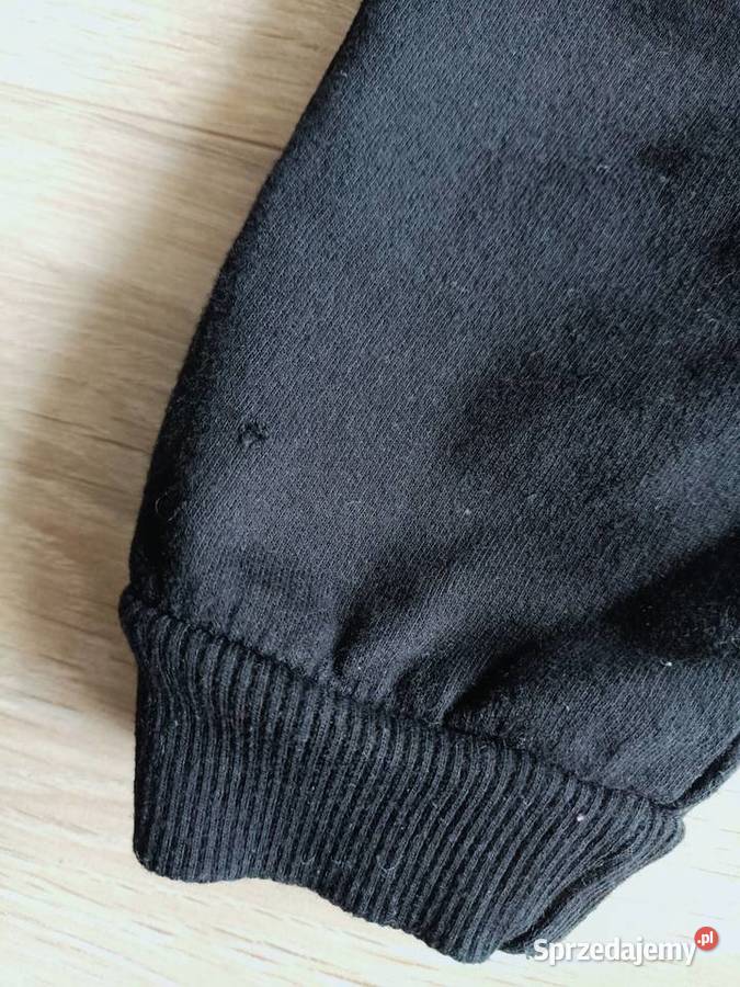 Spodnie sportowe dresowe czarne 104 Płock sprzedam