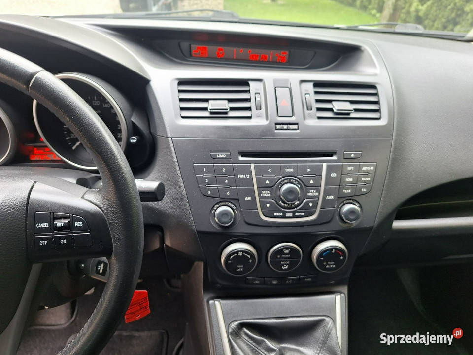 Mazda 5 20 CenterLine 7 opsobowa II 2010 podgrzewane fotele 5 Siewierz