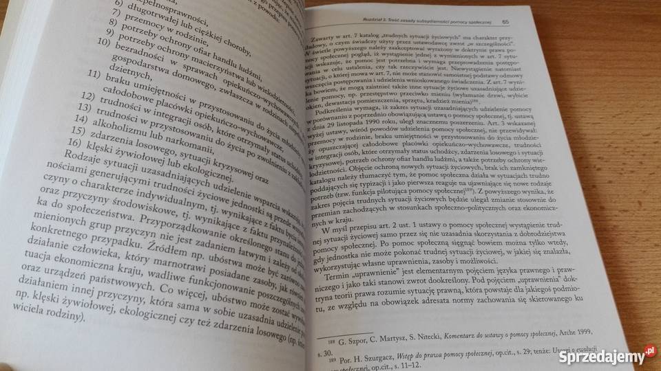 Zasada subsydiarności w prawie pomocy społecznej Książki naukowe i popularnonaukowe Gdańsk