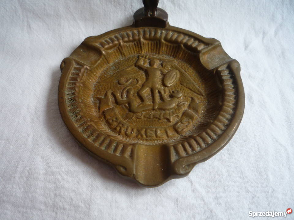 Antyk Popielniczka z Figurką Chłopca Wyjątkowa Pozostałe Szczecin