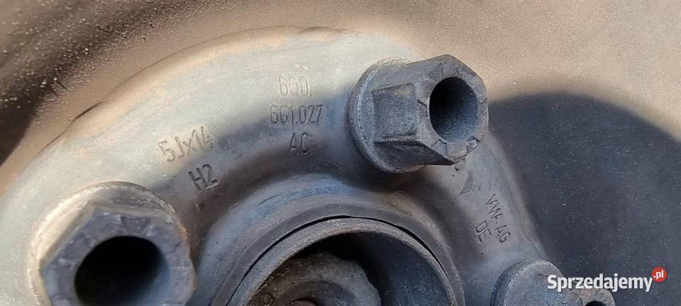 FELGA STALOWA 14 SKODA FABIA III 6Q0601027AC osobowe Pozostałe Lipno