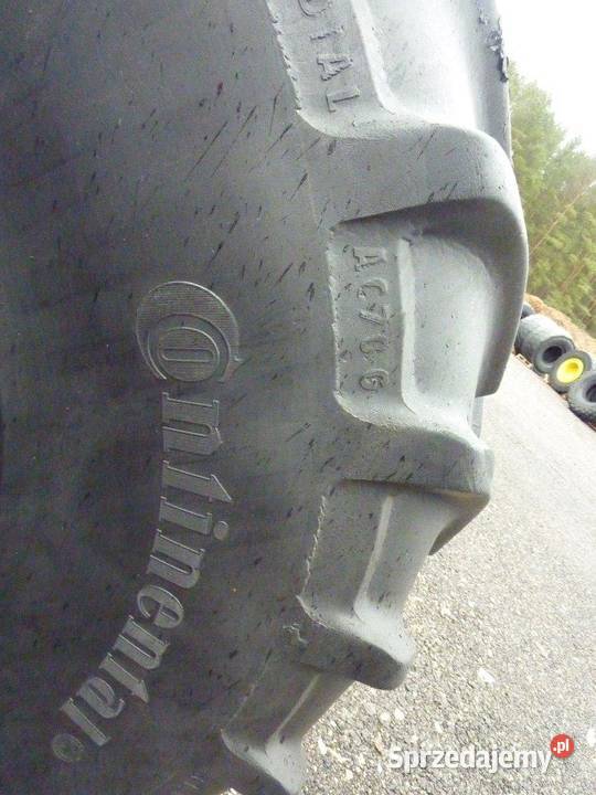 2x Opona używana rolnicza 68085R32 CONTINENTAL podlaskie Zaścianki sprzedam