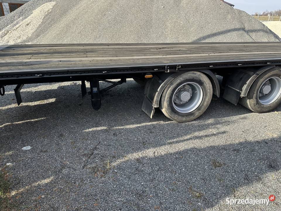 Sprzedam przyczepę lawetę tandem niskopodwozie Łomża