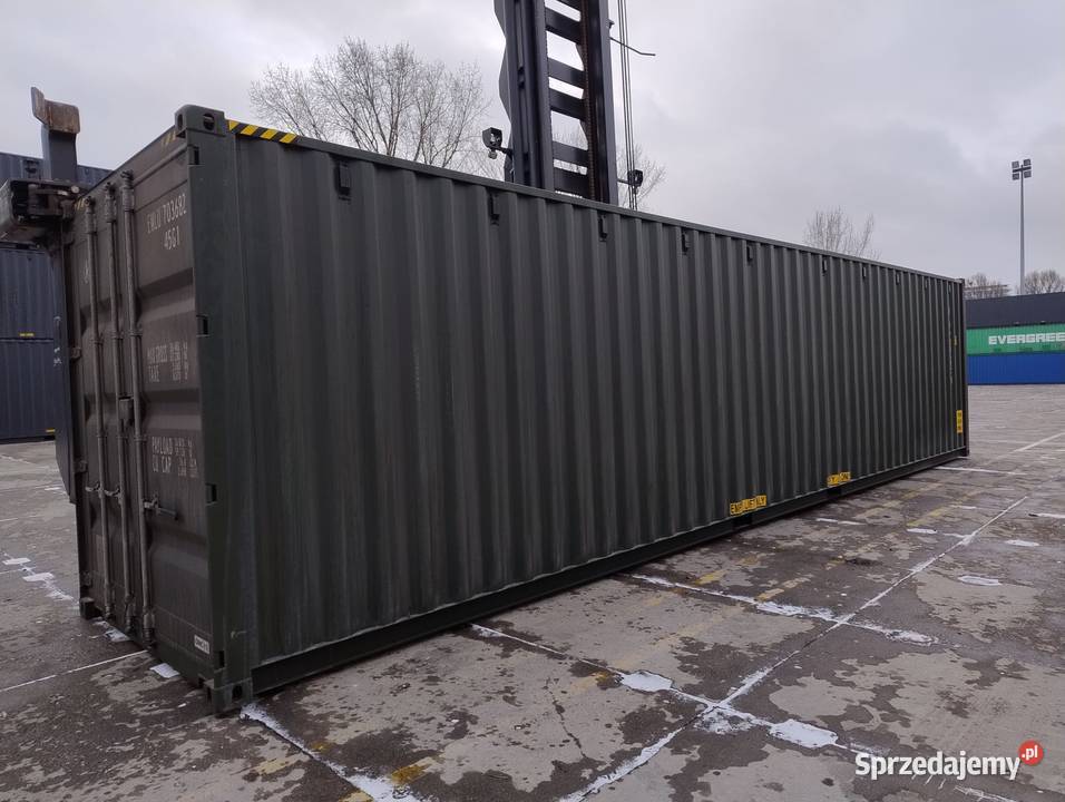 Kontener Morski Magazynowy 40HC nowy One Way 12m