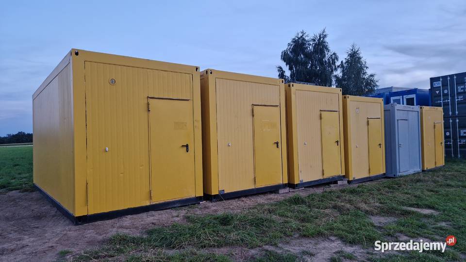 WYNAJMĘ KONTENERY BIURO SOCJALNE BUDOWLANE z