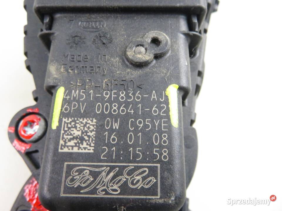 POTENCJOMETR GAZU FORD FOCUS II 16 4M519F836AJ sprzedam