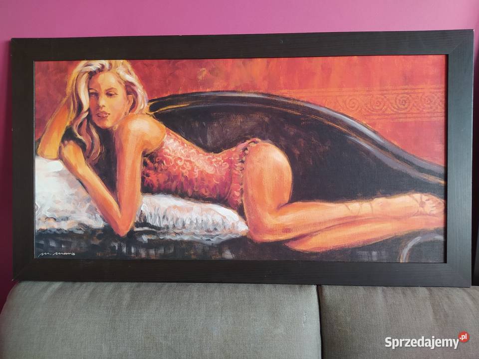 Obraz 110x60 reprodukcja kobieta akt małopolskie Kraków