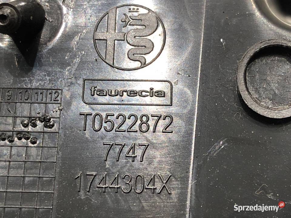 SCHOWEK KIEROWCY ALFA STELVIO SUV T0522872 PÓŁKA sprzedam