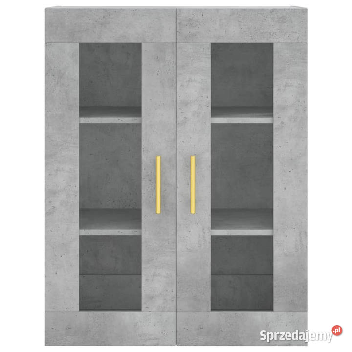 Witrynka szarość betonu 695x34x180 materiał Warszawa