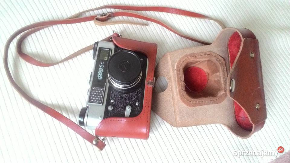 Aparat Fotograficzny FED 5C skórzanym futerał Płońsk sprzedam