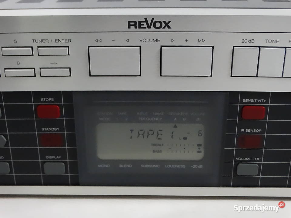 Amplituner REVOX B 285 Legendarny Klasyk HiFi Biłgoraj