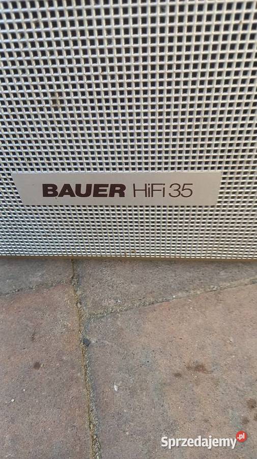 Głośnik Bauer Hifi 35 wielkopolskie Kórnik sprzedam