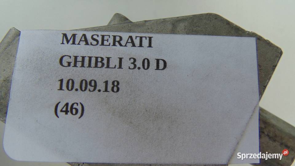 UCHWYT MOCOWANIE ŁAPA MASERATI GHIBLI 30D Nowy Tomyśl