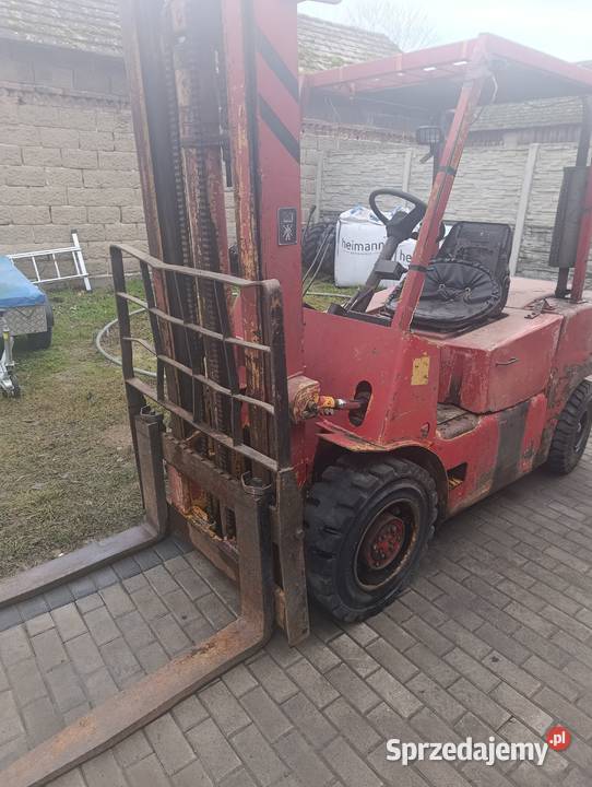 Bułgar Wozek Widłowy Sprowadzony Waga 5T DIESEL Wózki widłowe Osiek