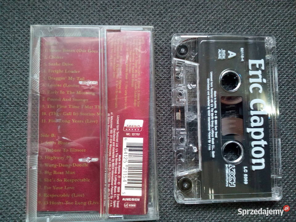 Eric Clapton Gold kaseta Kąty Wrocławskie