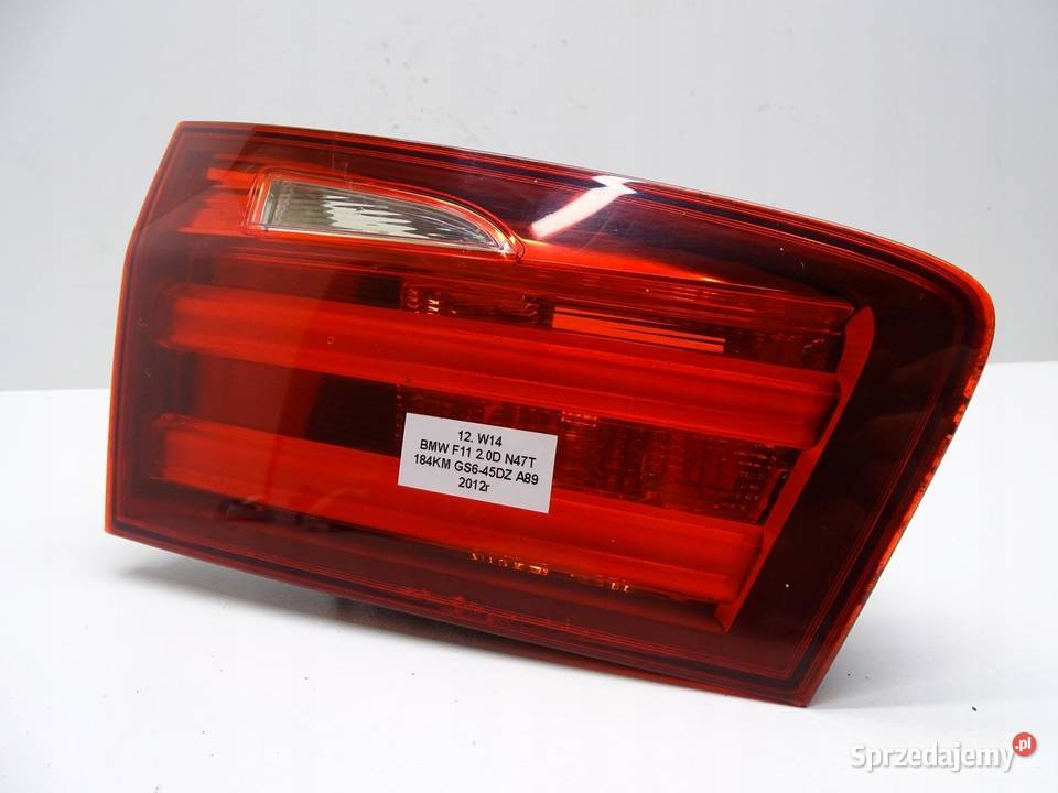 LAMPA LEWA LEWY TYŁ TYLNA W KLAPĘ BMW F11 0917R