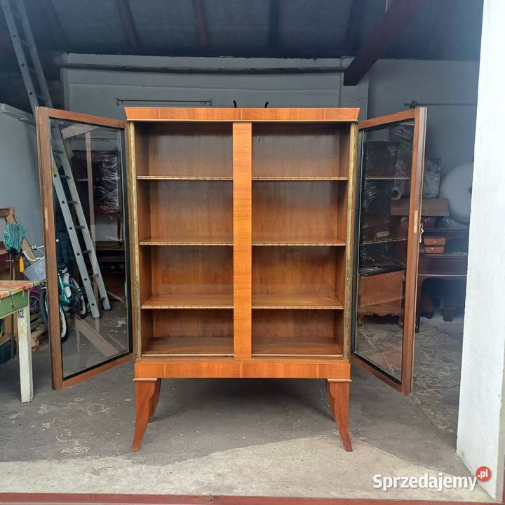 Biblioteka Witryna ArtDeco lata 30 XX w Suchorzew sprzedam