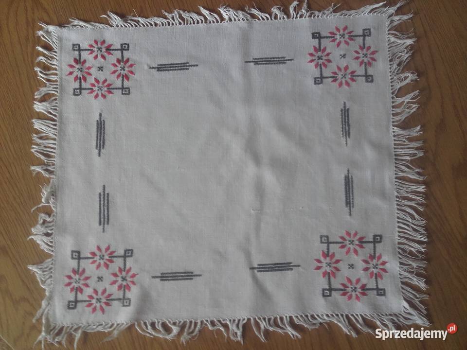 Obrus na stolik i serwetki Warszawa