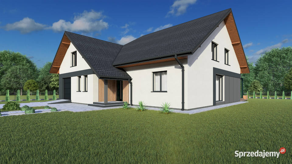 Projekty elewacji domów Wizualizacje Białystok