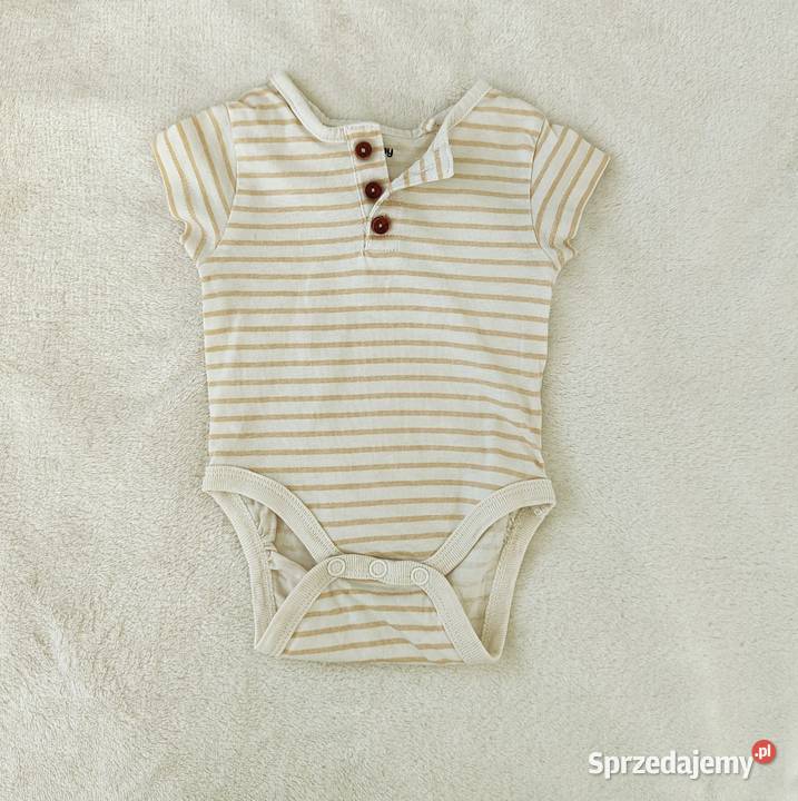 Body niemowlęce Sinsay 56 bawełna komplet 2 pack zachodniopomorskie Szczecin