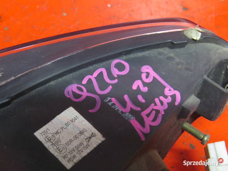 GILERA NEXUS 500 NEXUS500 2012 lampa przód Warszawa