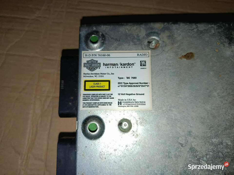 Harley radio Trzciana